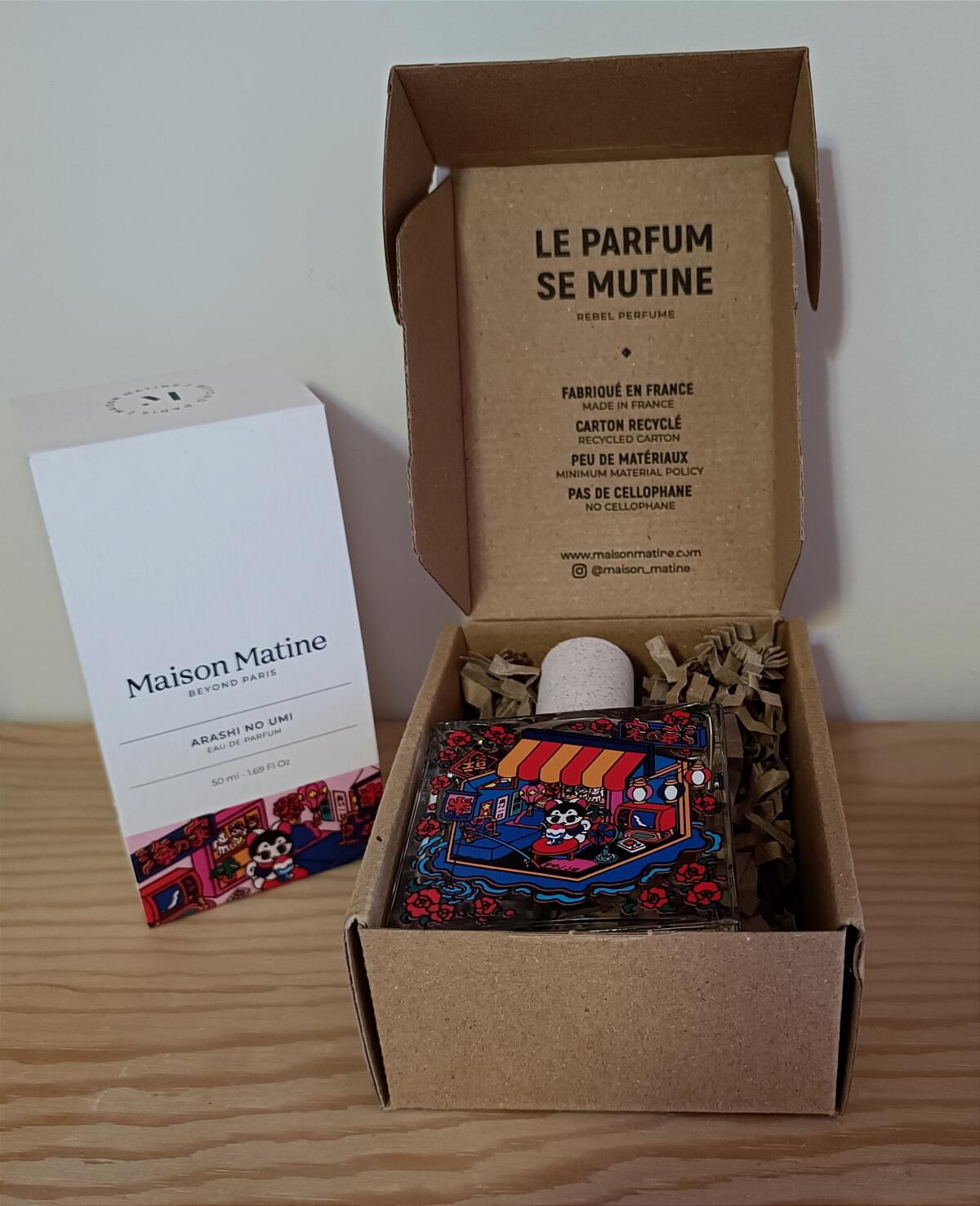 عطر ادکلن آراشی نو اوومی میسون ماتین - Arashi No Umi Maison Matine - بررسی، قیمت و خرید