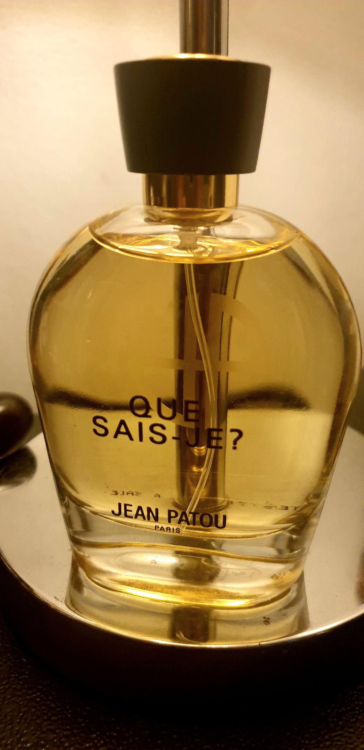 عطر ادکلن که سژ ژان پاتو - Que sais je? Jean Patou - بررسی، قیمت و خرید
