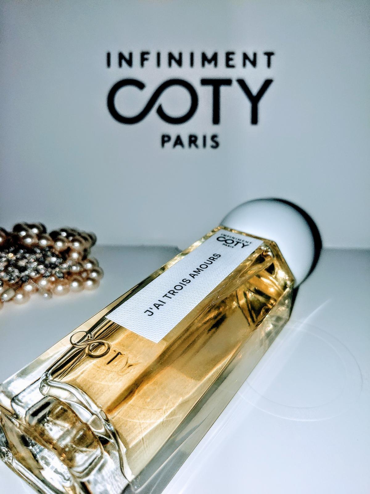 عطر ادکلن ژه تروآمور اینفینیمان کوتی پاریس - J'ai Trois Amours Infiniment Coty Paris - بررسی، قیمت و خرید
