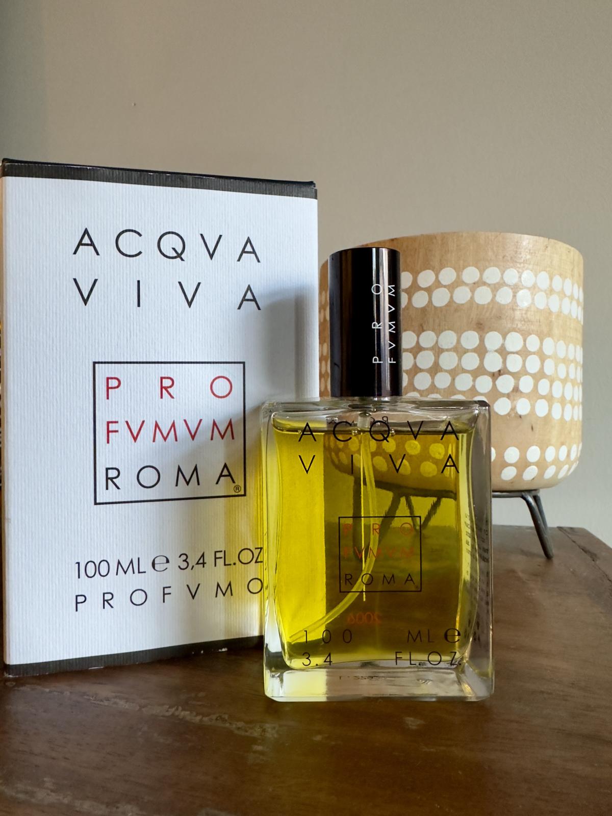 عطر ادکلن آکوا ویوا پرفیوموم روما - Acqua Viva Profumum Roma - بررسی، قیمت و خرید