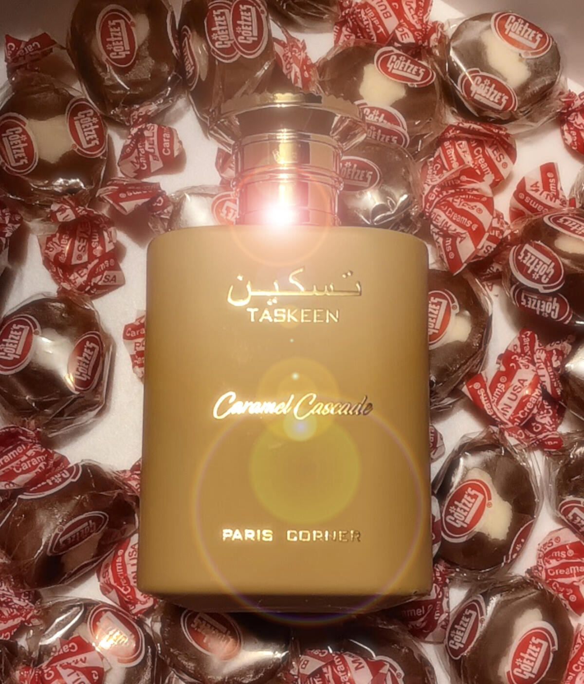 عطر ادکلن تسکین کارامل کاسکاد پاریس کورنر - Taskeen Caramel Cascade PARIS CORNER - بررسی، قیمت و خرید