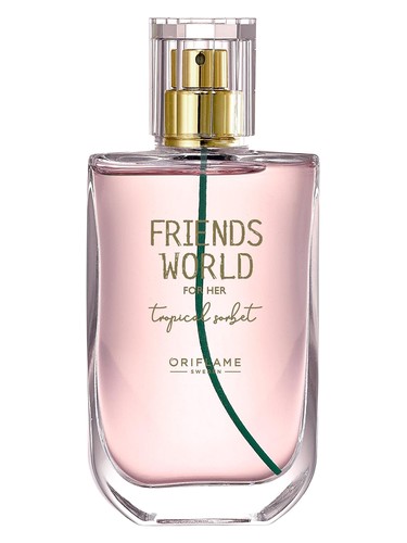 عطر ادکلن فرندز وُرلد فور هِر تروپیکال سوربت اوریفلیم - Friends World for Her Tropical Sorbet Oriflame - بررسی، قیمت و خرید