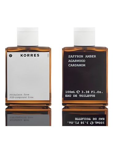 عطر ادکلن سافران آمبر آگار وود کارداموم کورِس - Saffron Amber Agarwood Cardamom Korres - بررسی، قیمت و خرید
