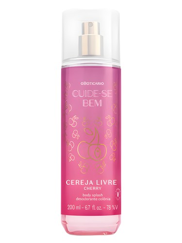 عطر ادکلن کوییدی سه بم سرژا لیور او بوتیکاریو - Cuide-se Bem Cereja Livre O Boticário - بررسی، قیمت و خرید