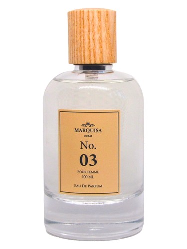 عطر ادکلن نو نامبر زیرو تری پوره فم مارکیسا دبی - No. 03 Pour Femme Marquisa Dubai - بررسی، قیمت و خرید