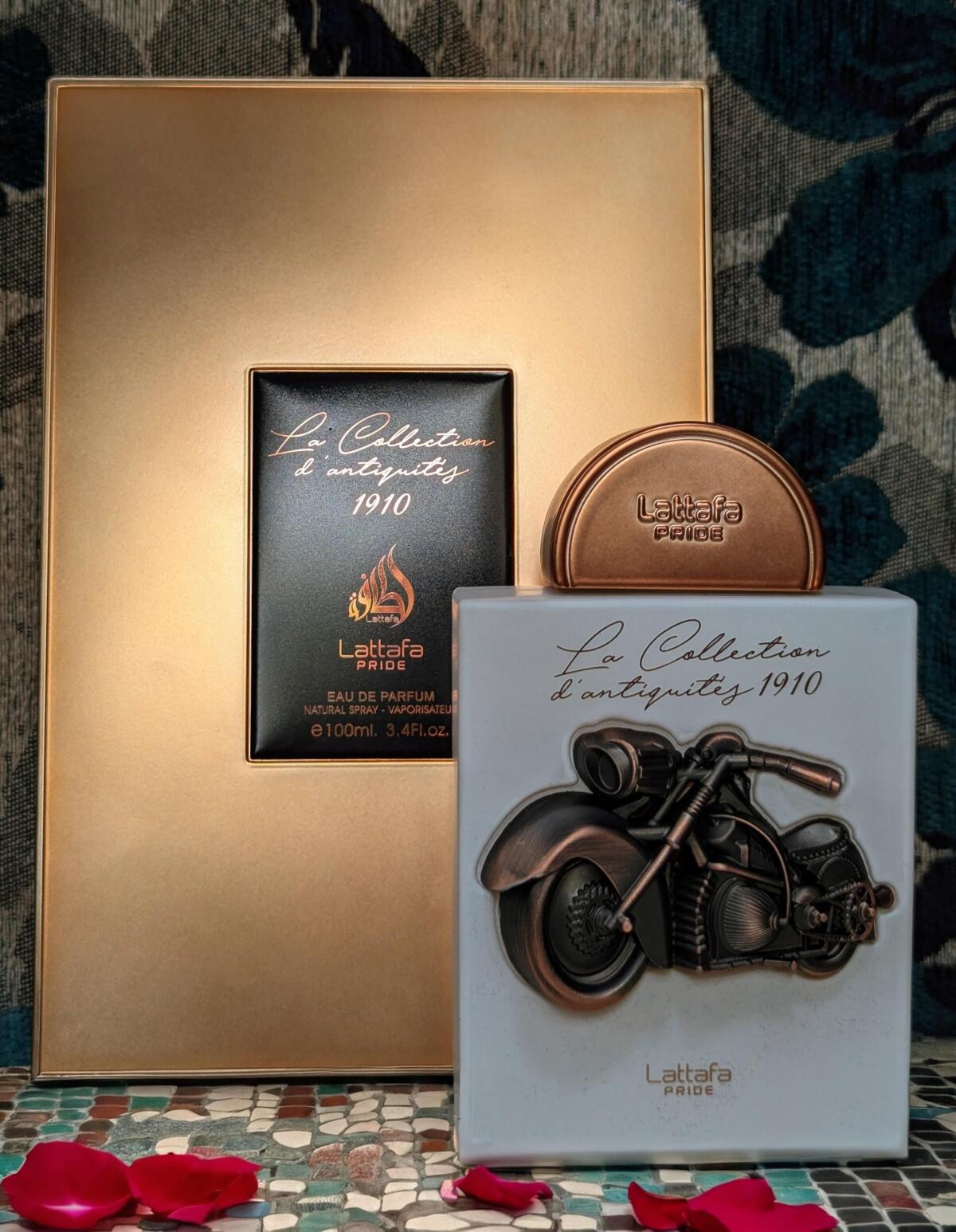 عطر ادکلن لا کالکسیون دانتیکویتس ۱۹۱۰ لتافا پرفیومز - La Collection D'antiquités 1910 Lattafa Perfumes - بررسی، قیمت و خرید