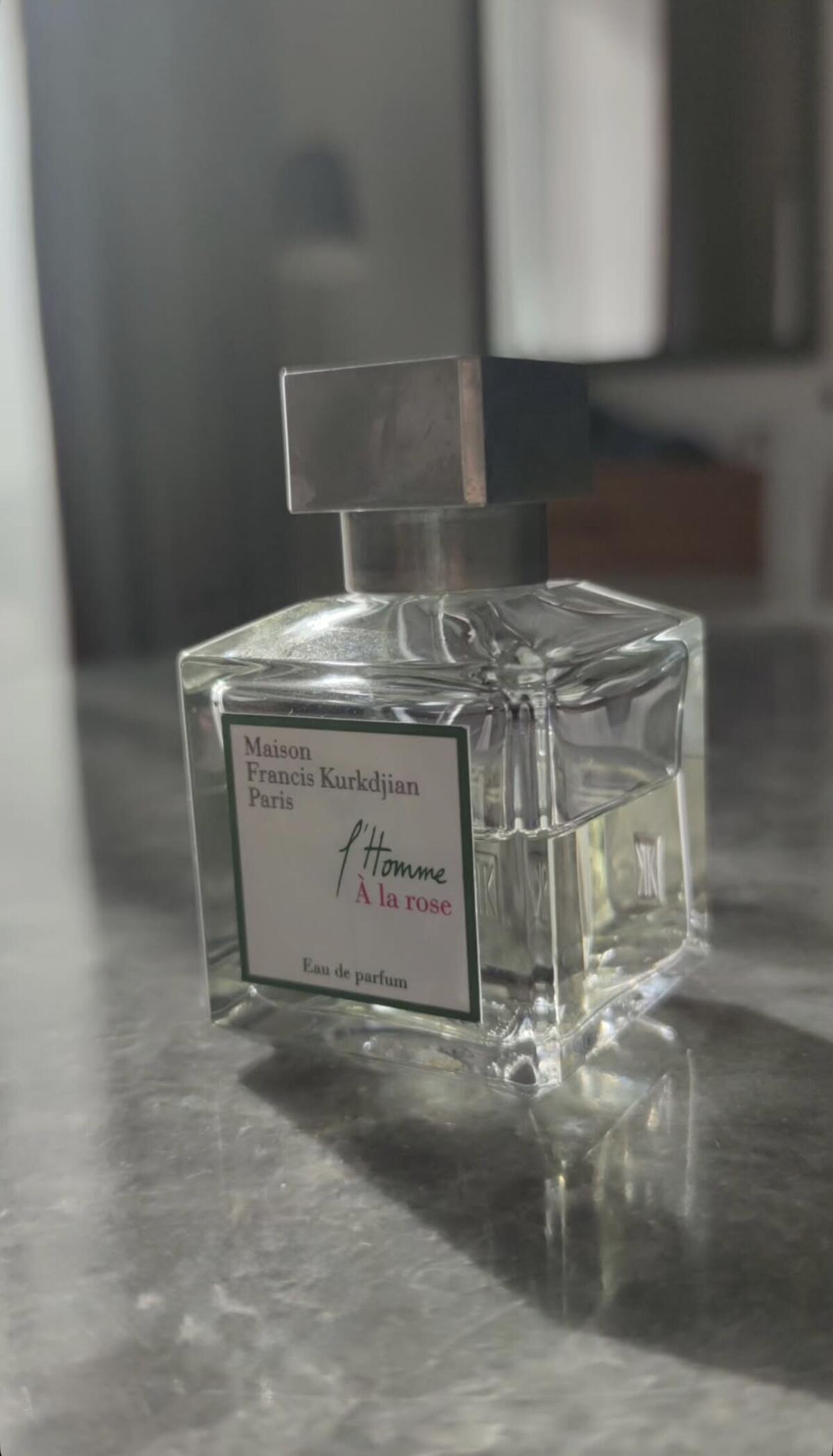 عطر ادکلن لُوم اَ لا روز میسون فرانسس کرکجان - L'Homme À la Rose Maison Francis Kurkdjian - بررسی، قیمت و خرید