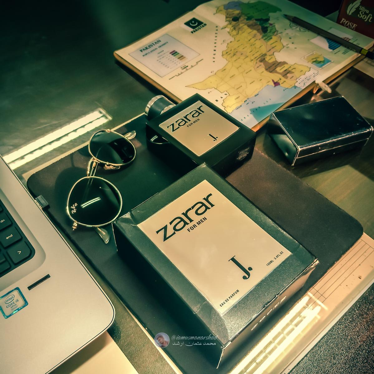 عطر ادکلن ضرر جونید جمشید - Zarar Junaid Jamshed - بررسی، قیمت و خرید