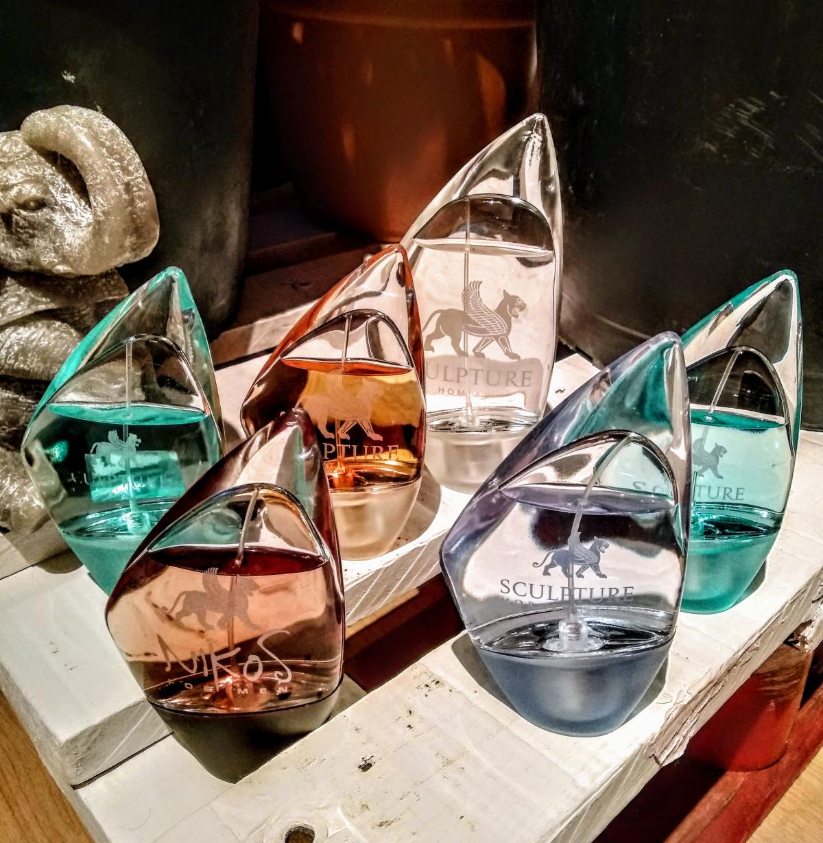 عطر ادکلن نیکوس اسکالپچر فرش بلو نیکوس - Nikos Sculpture Fresh Blue Nikos - بررسی، قیمت و خرید