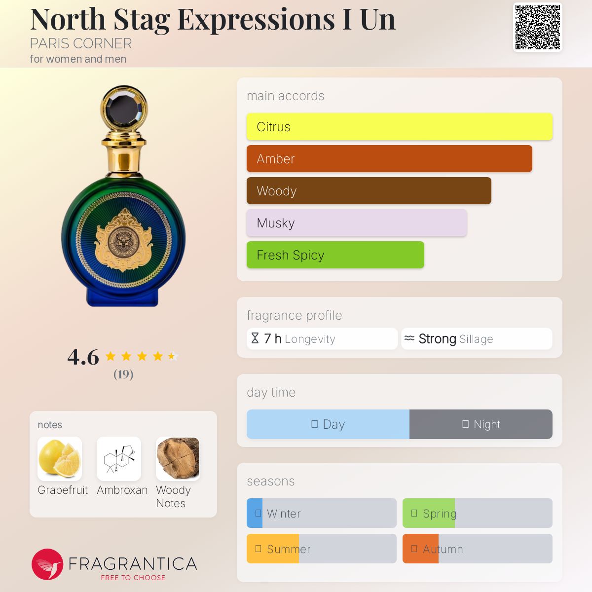 عطر ادکلن نورث استگ اکسپریشنز آی آن پاریس کورنر - North Stag Expressions I Un PARIS CORNER - بررسی، قیمت و خرید