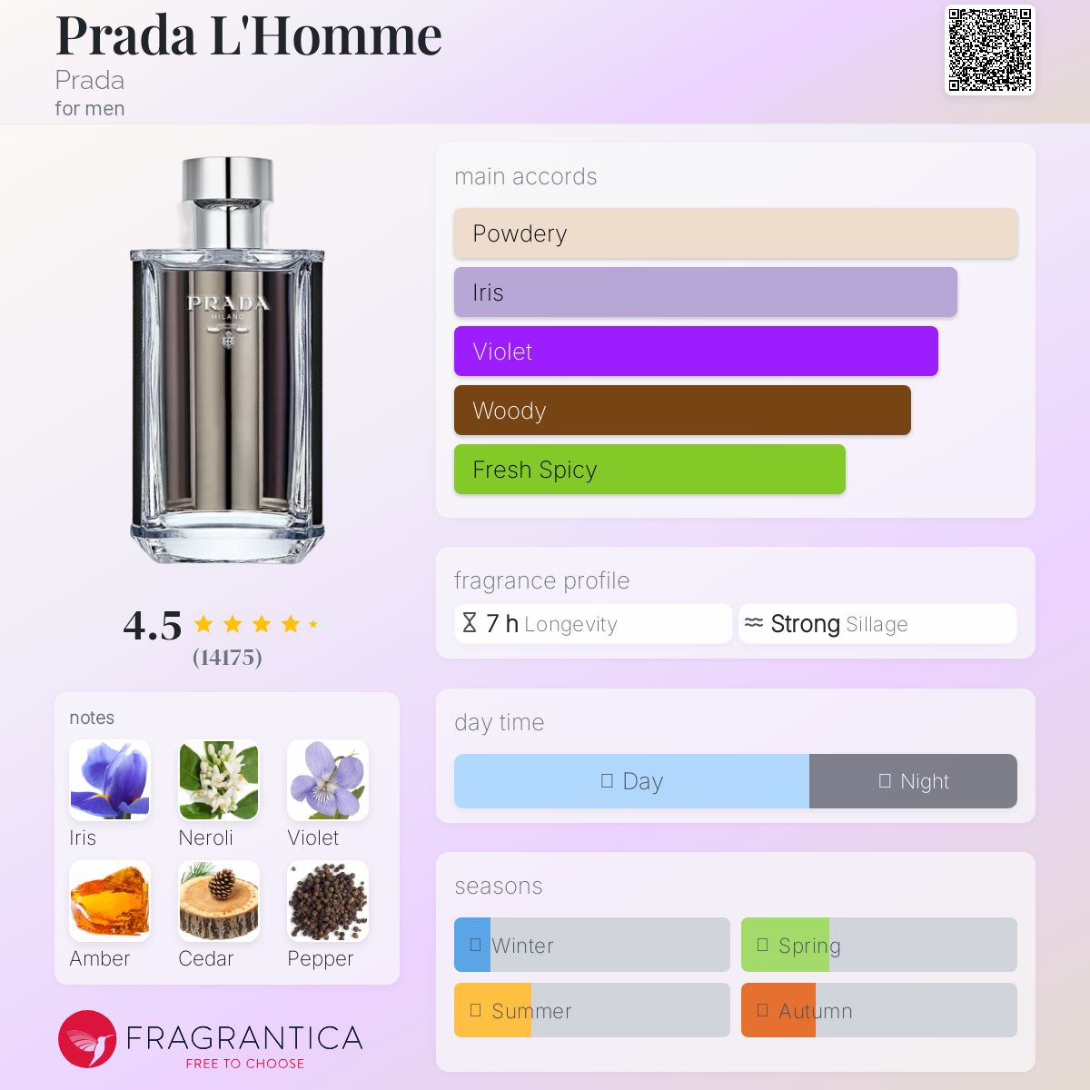 عطر ادکلن پرا دا لوم پرادا - Prada L'Homme Prada - بررسی، قیمت و خرید