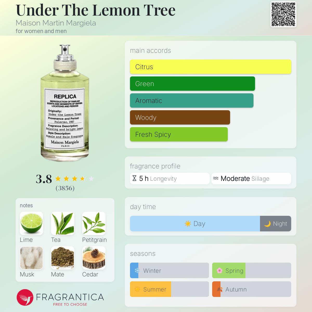عطر ادکلن آندر د لیمون تری مِیزان مارتین مارژلا - Under The Lemon Tree Maison Martin Margiela - بررسی، قیمت و خرید