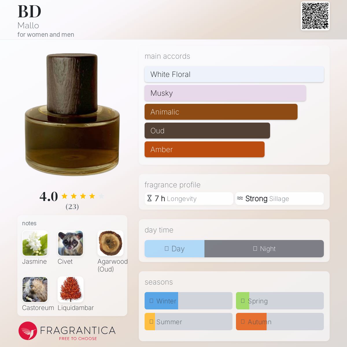 عطر ادکلن بی دی مالو - BD Mallo - بررسی، قیمت و خرید