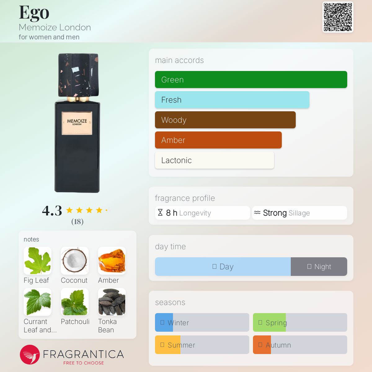 عطر ادکلن ایگو مموایز لندن - Ego Memoize London - بررسی، قیمت و خرید