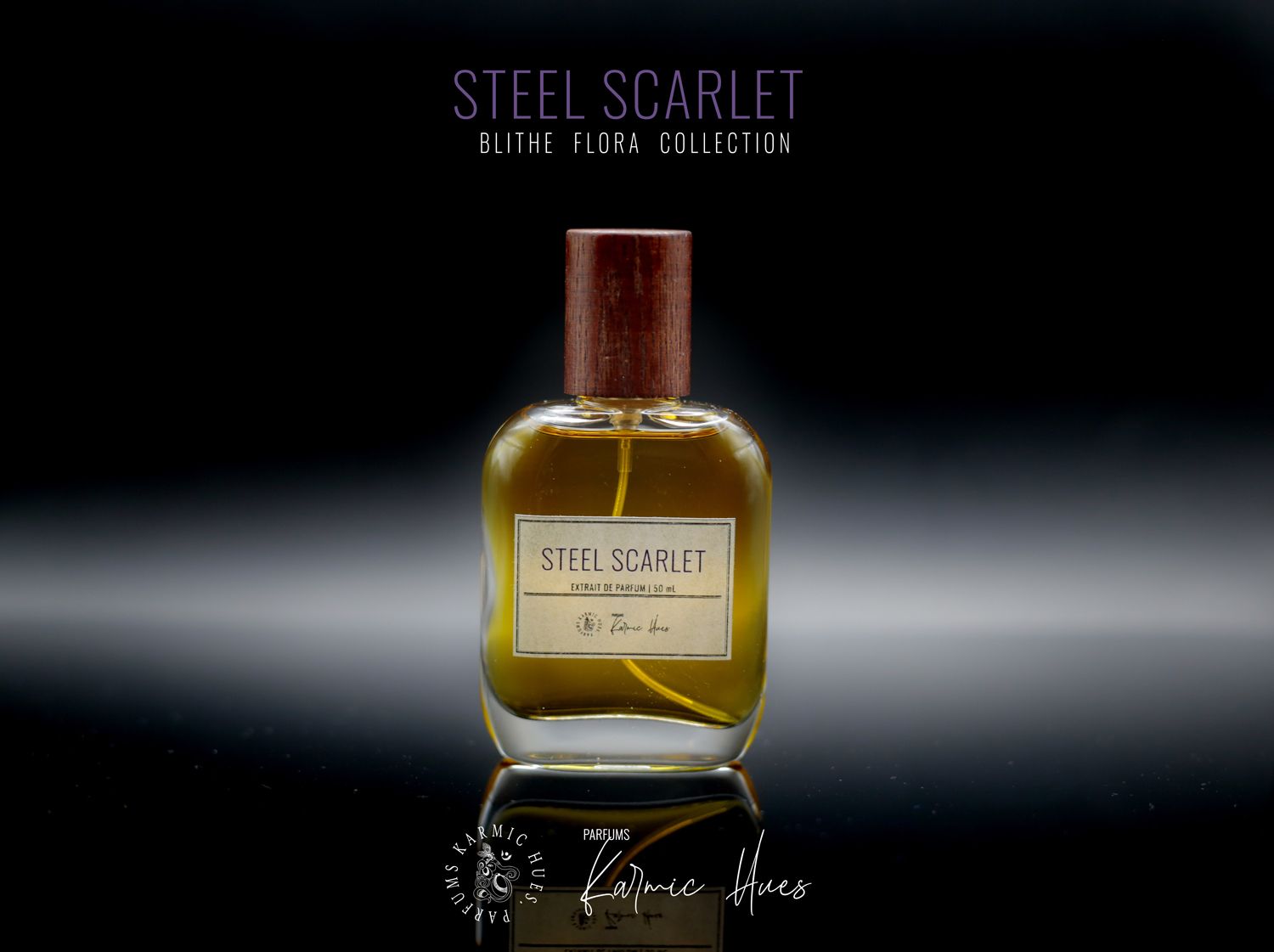عطر ادکلن استیل اسکارلت پرفیومز کارمیک هیوز - Steel Scarlet Parfums Karmic Hues - بررسی، قیمت و خرید