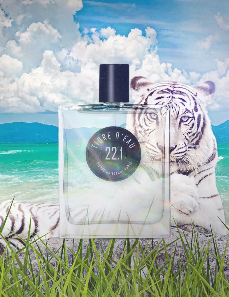 عطر ادکلن تایگر دوئو بیست و دو ممیز یک پیر گیلوم پاریس - Tigre d'Eau 22.1 Pierre Guillaume Paris - بررسی، قیمت و خرید