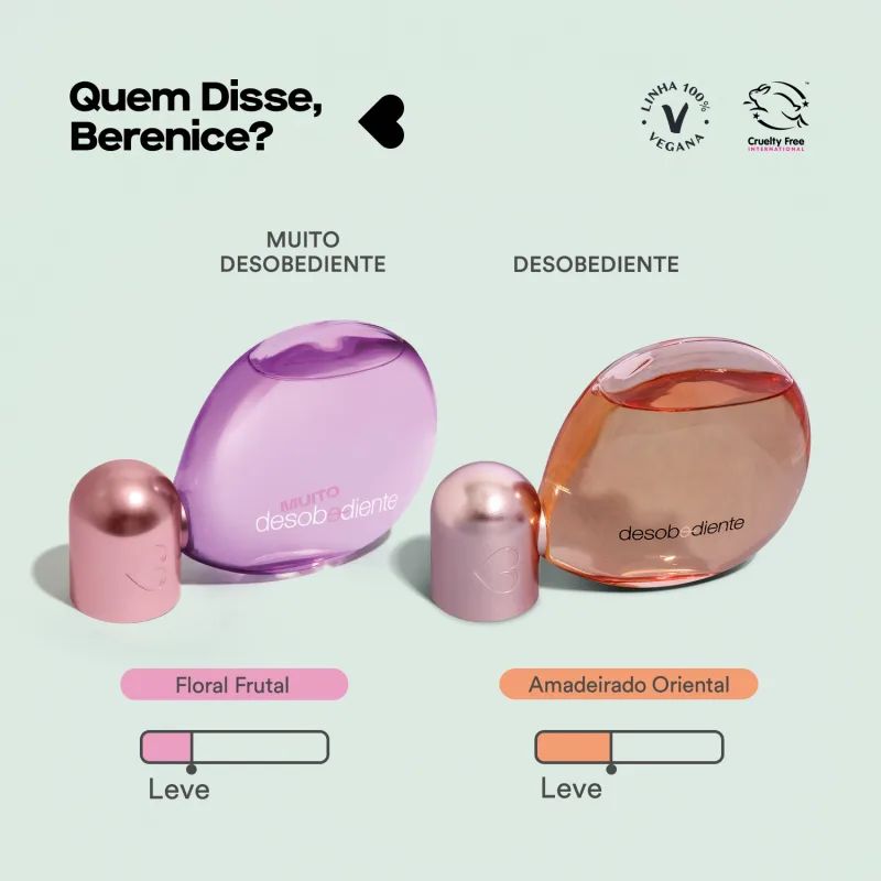 عطر ادکلن مویتو دزوبدیینچی کِم دیس بِرِنیس - Muito Desobediente Quem Disse Berenice - بررسی، قیمت و خرید