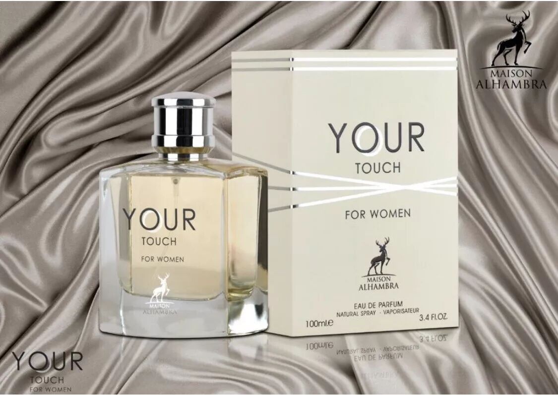 عطر ادکلن یور تاچ فور وومن مازون الحمراء - Your Touch For Women Maison Alhambra - بررسی، قیمت و خرید