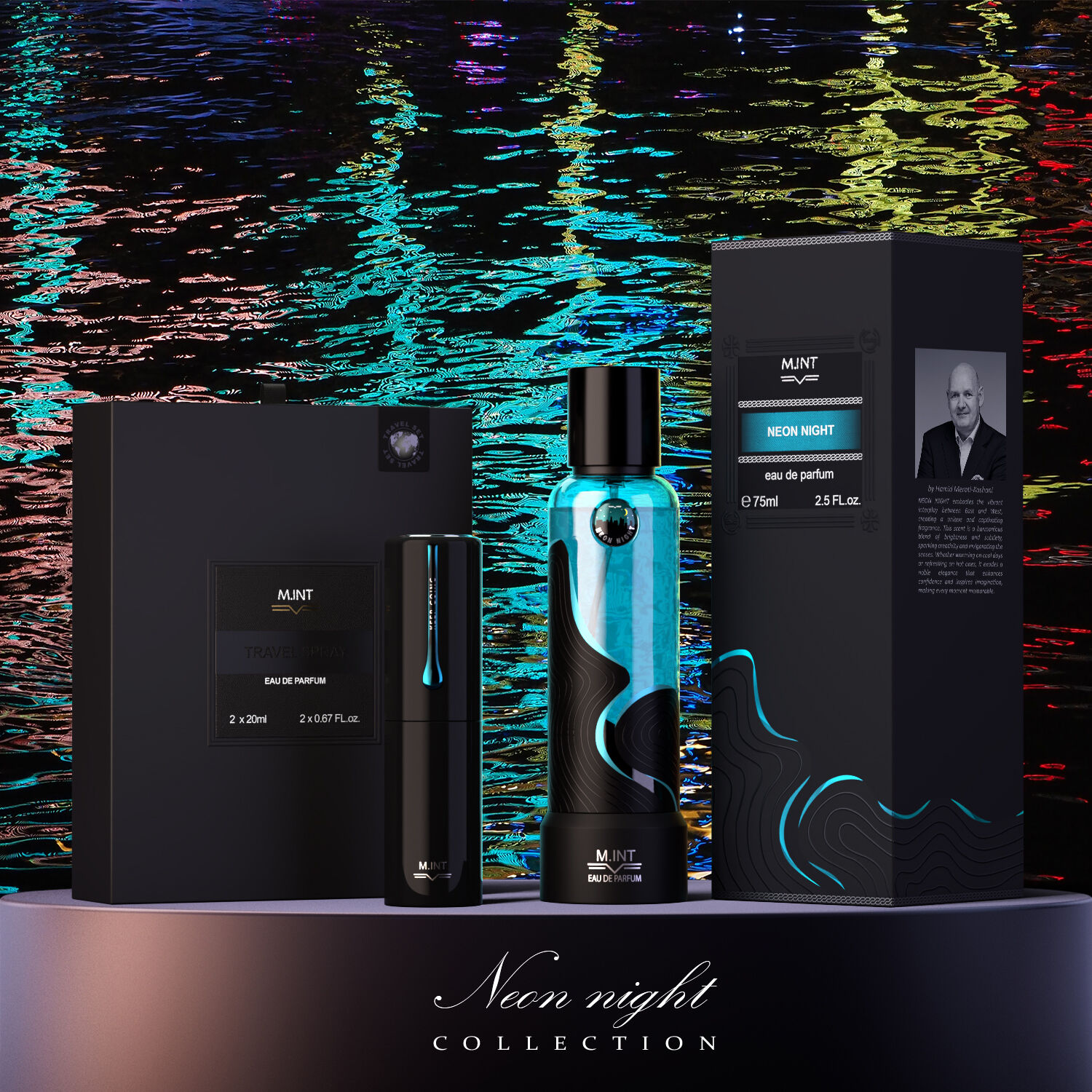 عطر ادکلن نین نایت اِم اینت - Neon Night M.INT - بررسی، قیمت و خرید