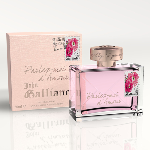 عطر ادکلن پغله موع دَ آموق او دو پَغفوم جان گالیانو - Parlez-Moi d'Amour Eau de Parfum John Galliano - بررسی، قیمت و خرید