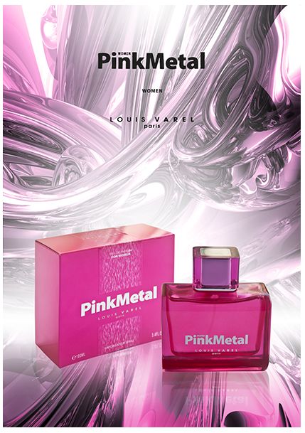 عطر ادکلن پینک متال لویی وارهل - Pink Metal Louis Varel - بررسی، قیمت و خرید