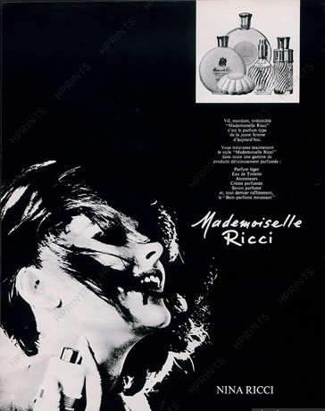 عطر ادکلن مادموازل ریکی نینا ریچی - Mademoiselle Ricci (1967) Nina Ricci - بررسی، قیمت و خرید