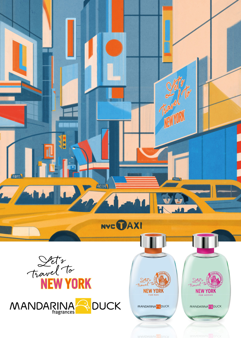 عطر ادکلن لتس تراول تو نیویورک فور من ماندارینا داک - Let's Travel To New York For Man Mandarina Duck - بررسی، قیمت و خرید