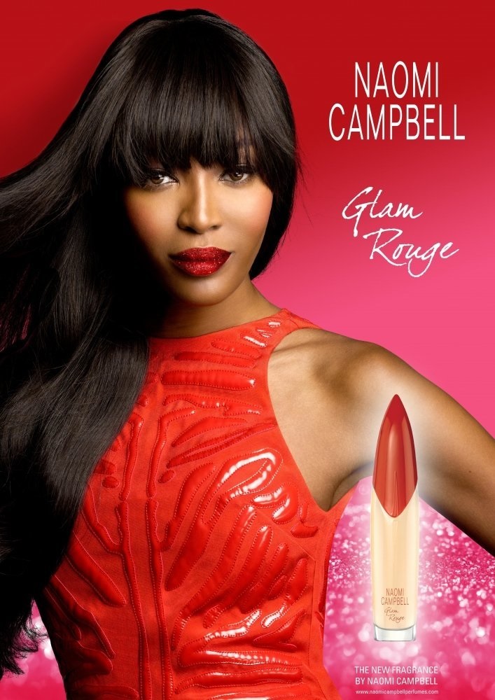 عطر ادکلن گلم رژ نائومی کمپبل - Glam Rouge Naomi Campbell - بررسی، قیمت و خرید