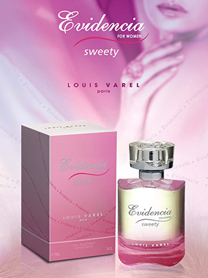 عطر ادکلن اِویدِنسیا سویی‌تی لویی وارن - Evidencia Sweety Louis Varel - بررسی، قیمت و خرید