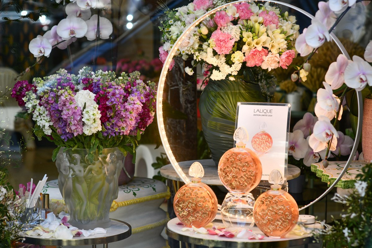 عطر ادکلن لالیک دو لالیک ارکیده کریستال فلاکن لالیک - Lalique de Lalique Orchidee Crystal Flacon Lalique - بررسی، قیمت و خرید