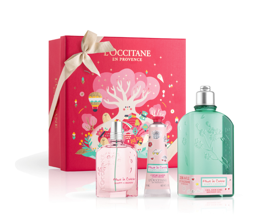 عطر ادکلن فلور دو سریزیه هپی چری او دو تویلت لوکسی تان آن پروونس - Fleurs de Cerisier Happy Cherry Eau De Toilette L'Occitane en Provence - بررسی، قیمت و خرید
