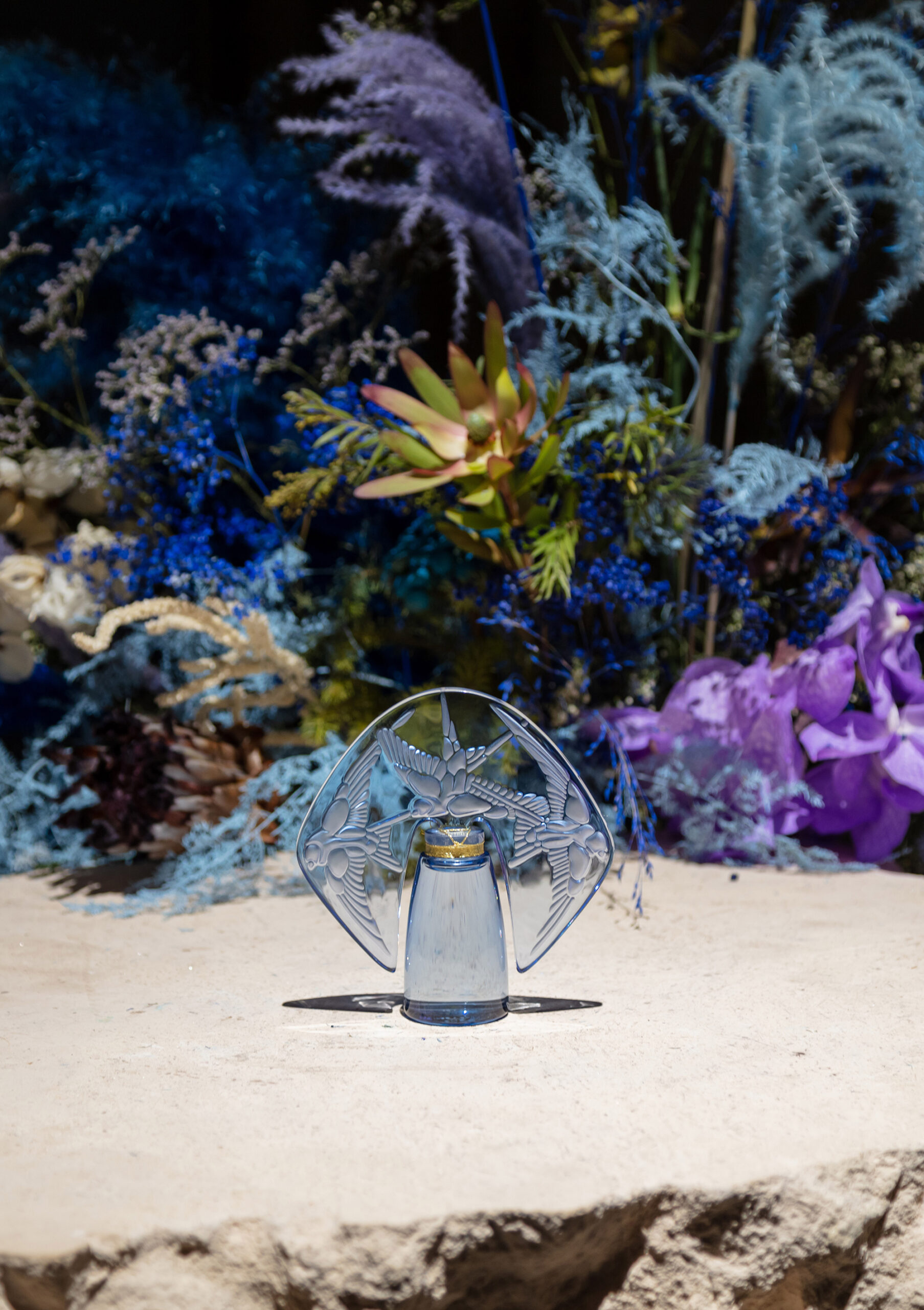 عطر ادکلن لیلک د لیلک هیروندلز کریستال فلاکون لالیک - Lalique de Lalique Hirondelles Crystal Flacon Lalique - بررسی، قیمت و خرید