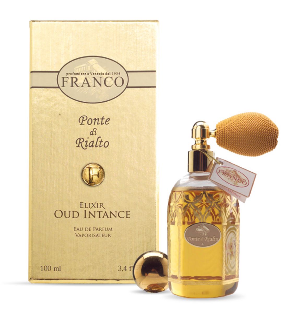 عطر ادکلن الکسیر عود اینتنس پرفیومریا فرانکو - Elixir Oud Intance Profumeria Franco - بررسی، قیمت و خرید