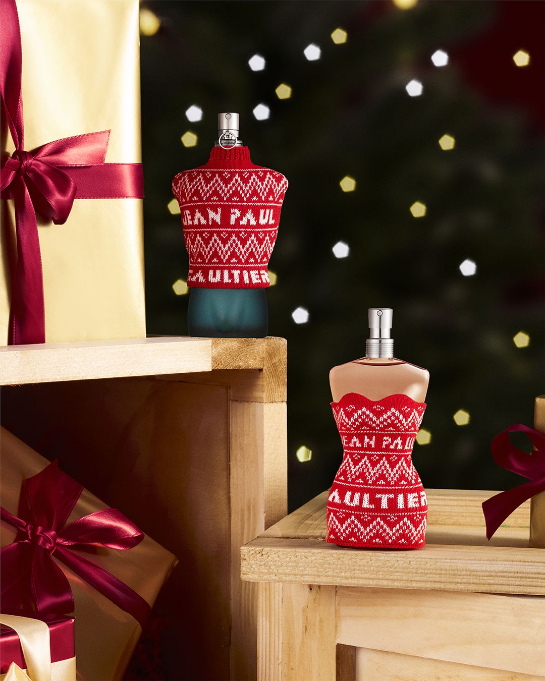 عطر ادکلن له مال ایکس‌مس لیمیتد ادیشن دو هزار و بیست و یک ژان پل گوتیه - Le Male Xmas Limited Edition 2021 Jean Paul Gaultier - بررسی، قیمت و خرید