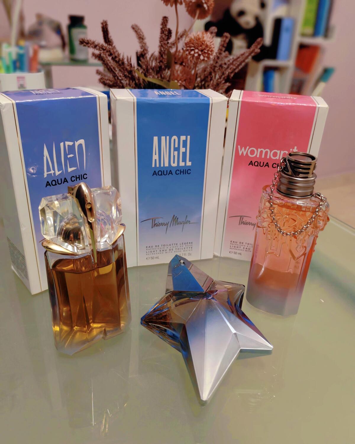 عطر ادکلن آنجل آکوا شیک ۲۰۱۳ موگلر - Angel Aqua Chic 2013 Mugler - بررسی، قیمت و خرید