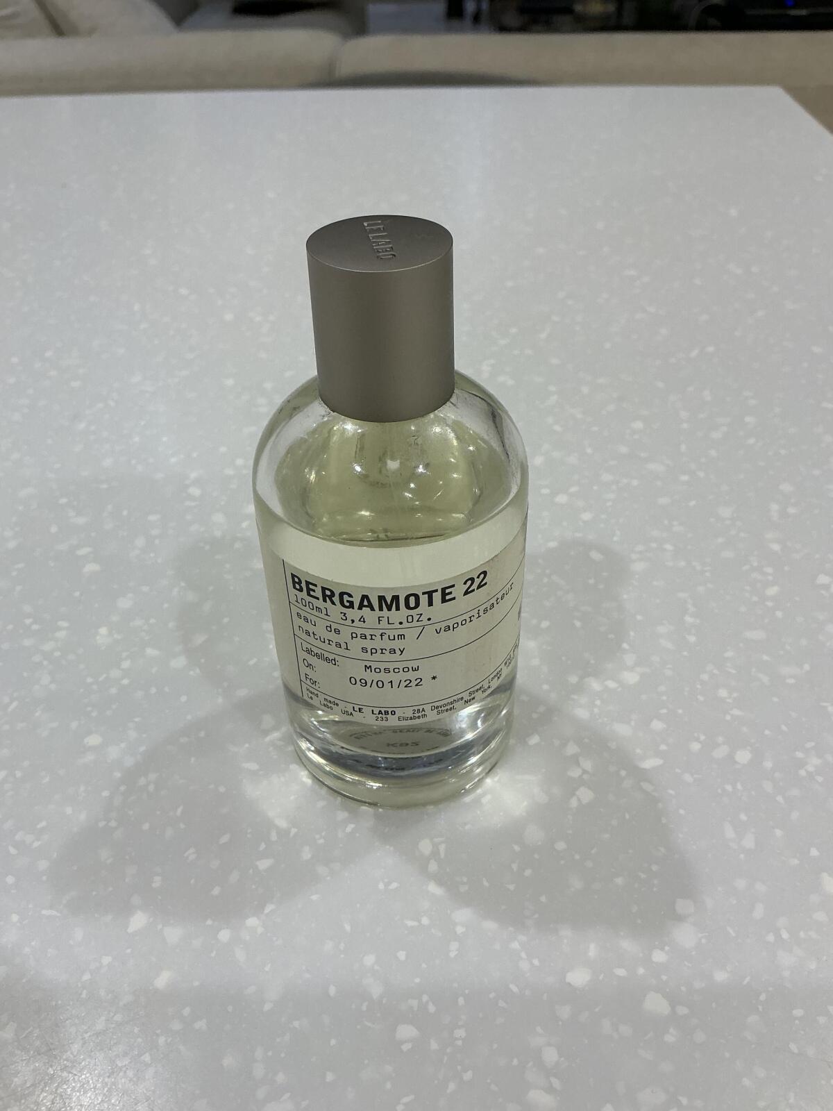 عطر ادکلن برگاموت ۲۲ لو لابو - Bergamote 22 Le Labo - بررسی، قیمت و خرید