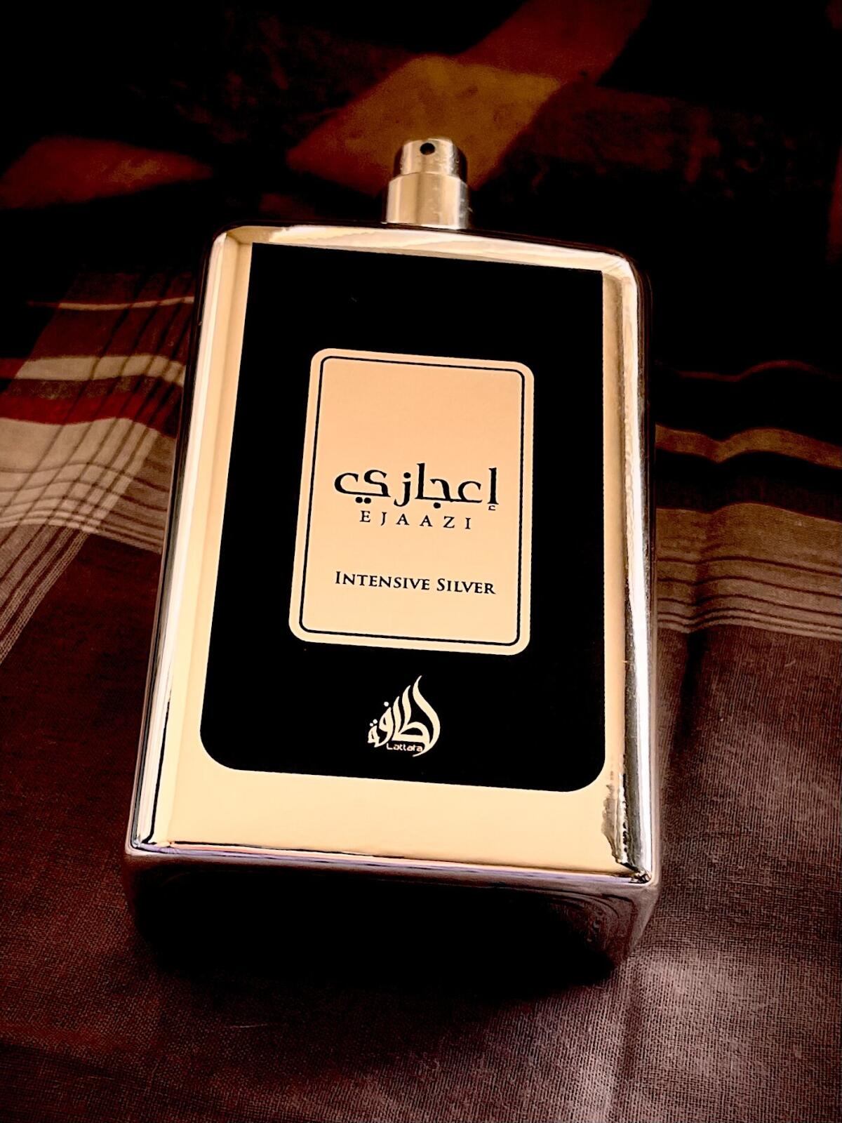 عطر ادکلن ایجازی اینتنس سیلور لتافا پرفیومز - Ejaazi Intensive Silver Lattafa Perfumes - بررسی، قیمت و خرید