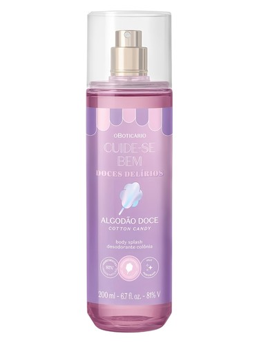 عطر ادکلن کویید سه ی بن دلسه دلریس الگودان دوسه اُ بوتیکاریو - Cuide-se Bem Doces Delírios Algodão Doce O Boticário - بررسی، قیمت و خرید