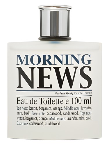 عطر ادکلن مورنینگ نیوز پارفوم جنتی - Morning News Parfums Genty - بررسی، قیمت و خرید
