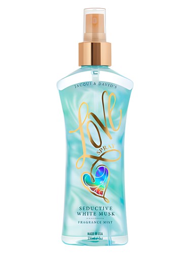 عطر ادکلن لاو اسپری سداکتیو وایت ماسک جکی و دیوید - Love Spray Seductive White Musk Jacqui & David - بررسی، قیمت و خرید