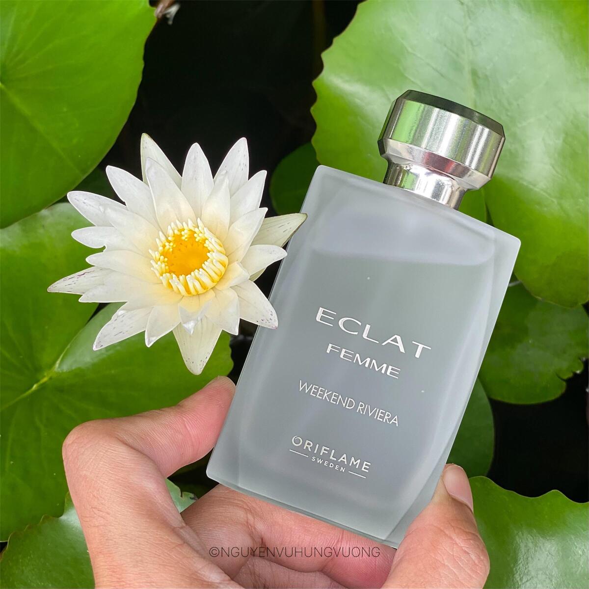 عطر ادکلن ایکلَت فَم ویکند ریویرا اوریفلیم - Eclat Femme Weekend Riviera Oriflame - بررسی، قیمت و خرید