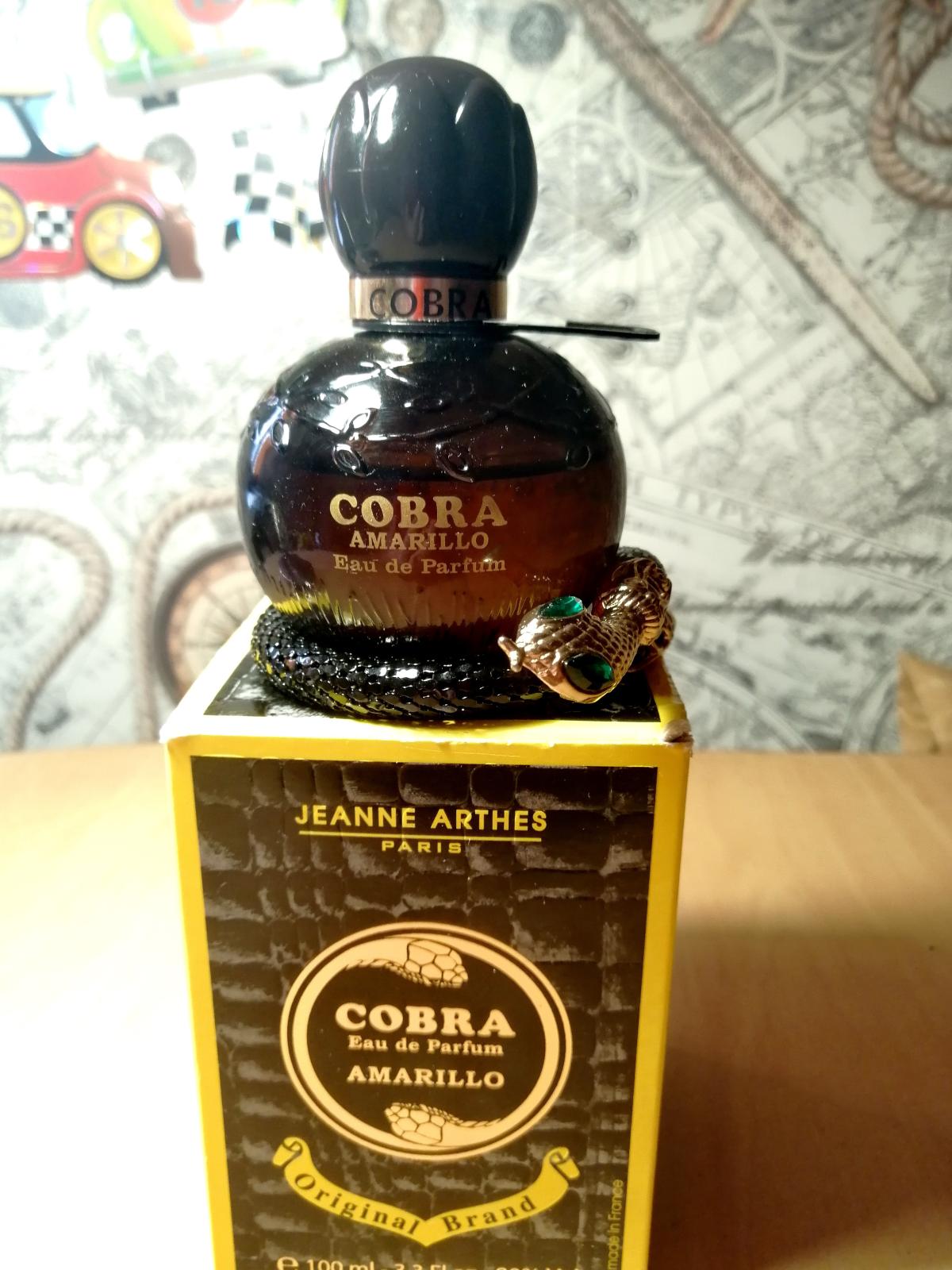 عطر ادکلن کبرا آماریا ژان آرتس - Cobra Amarillo Jeanne Arthes - بررسی، قیمت و خرید