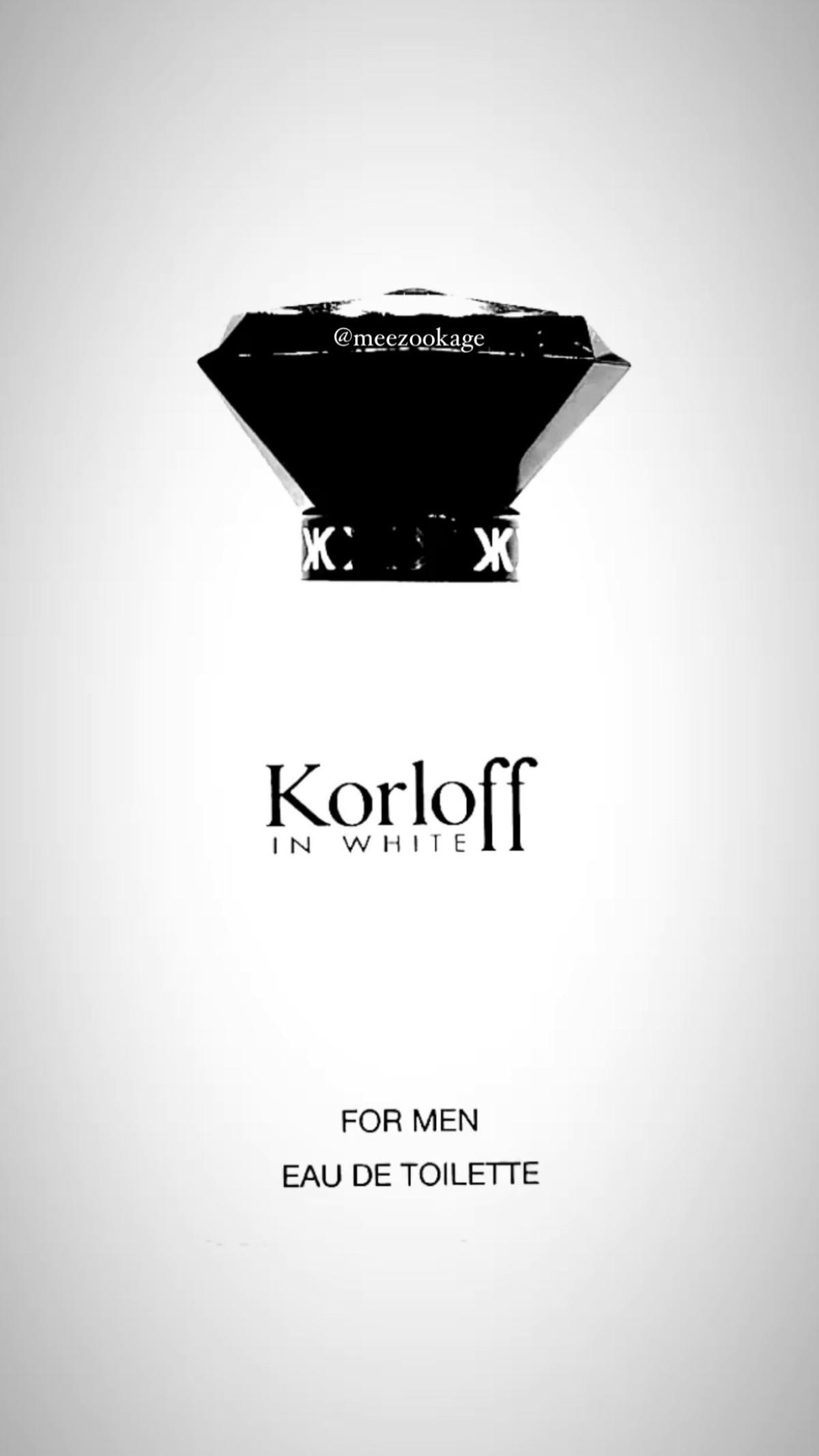 عطر ادکلن کرلوف این وایت کرلوف پاریس - Korloff In White Korloff Paris - بررسی، قیمت و خرید
