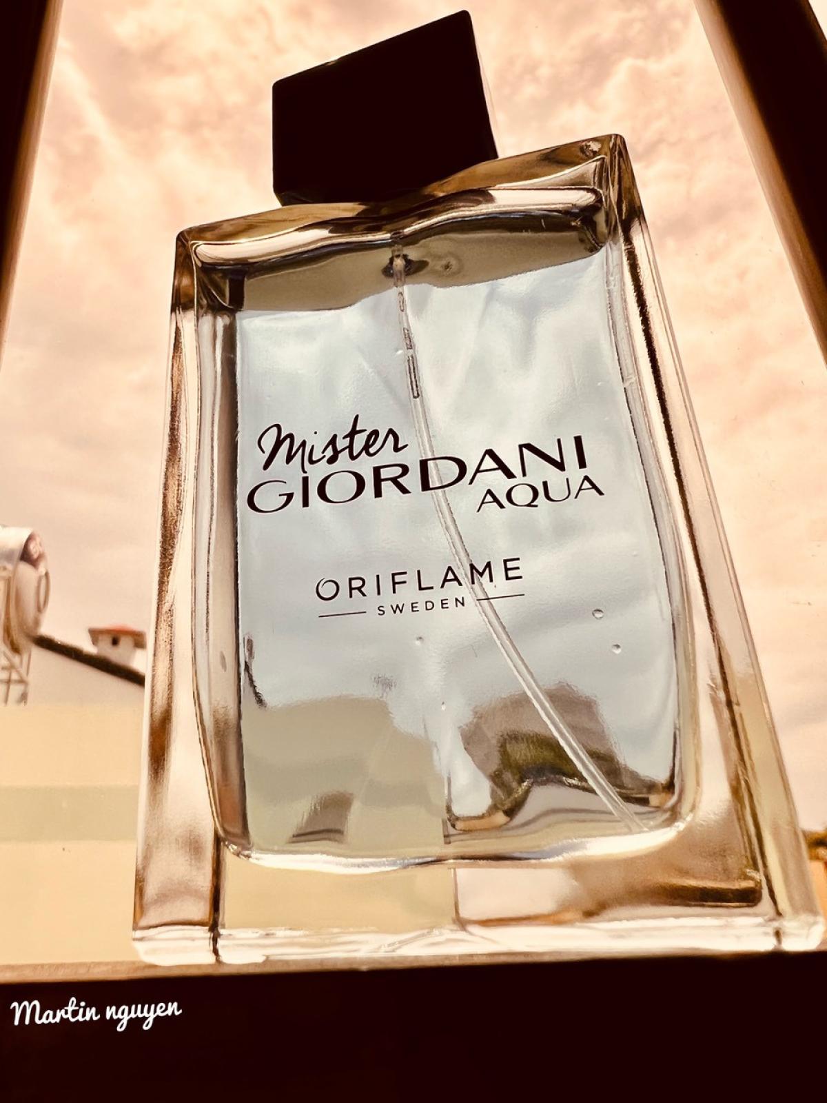 عطر ادکلن میستر جوردانی آکوا اریفلیم - Mister Giordani Aqua Oriflame - بررسی، قیمت و خرید