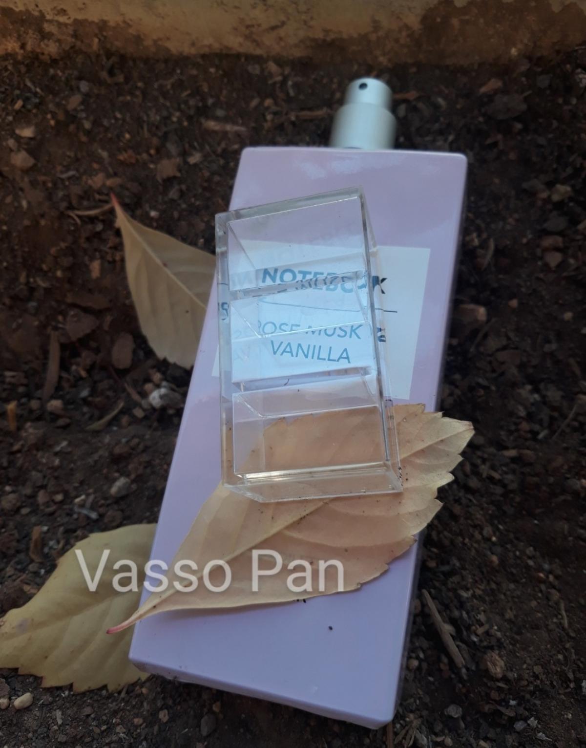 عطر ادکلن رز ماسک و وانیلا نوت بوک - Rose Musk & Vanilla Notebook - بررسی، قیمت و خرید