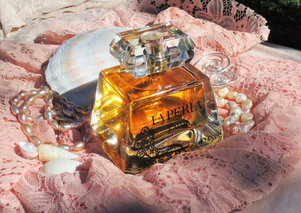 عطر ادکلن ژم الکسیر لا پرلا - J'Aime Elixir La Perla - بررسی، قیمت و خرید