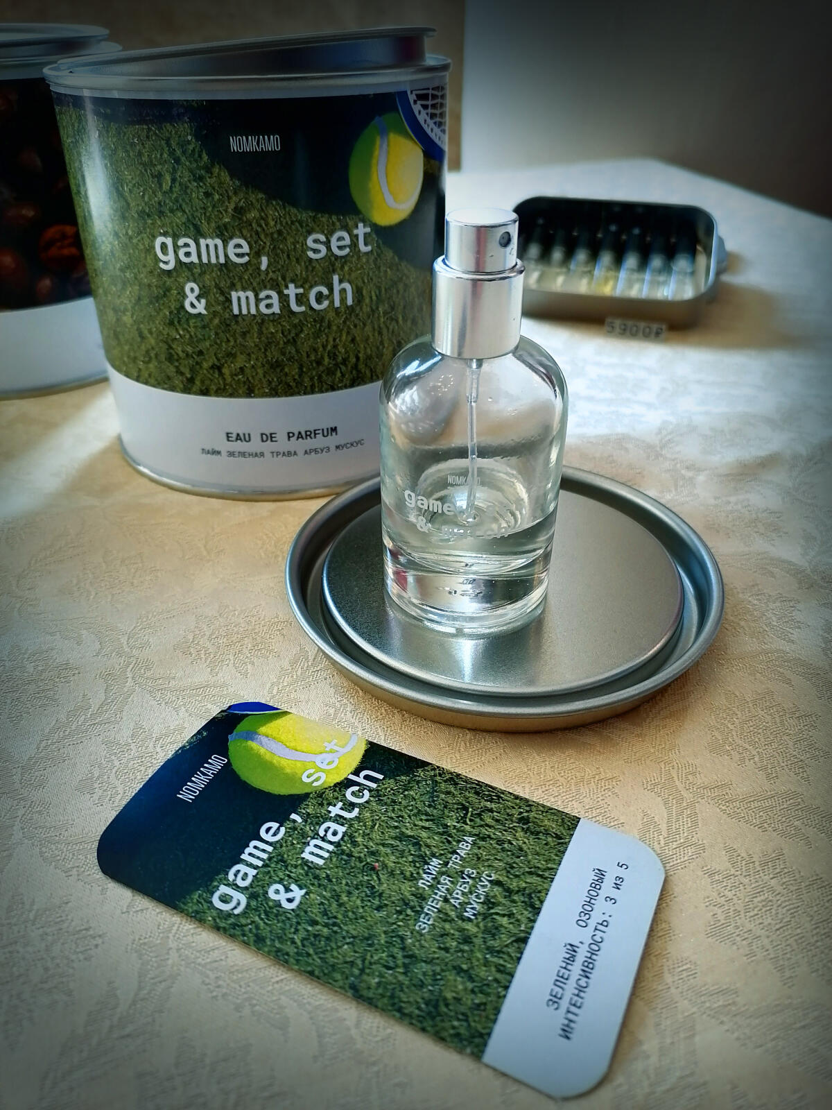 عطر ادکلن گیم ست مچ نامکامو - Game, Set & Match NOMKAMO - بررسی، قیمت و خرید