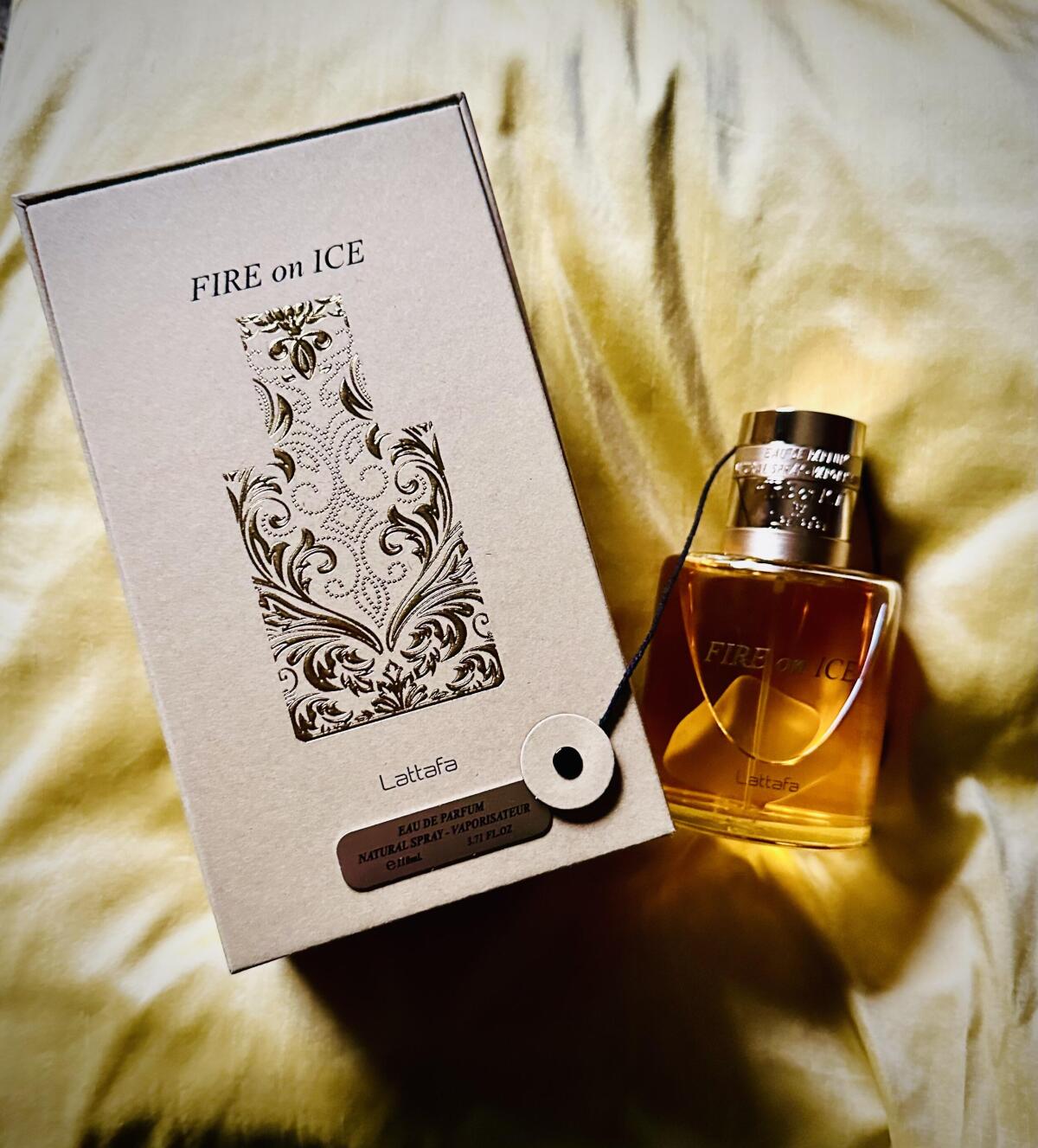 عطر ادکلن فایر آن آیس لطافه پرفیومز - Fire On Ice Lattafa Perfumes - بررسی، قیمت و خرید