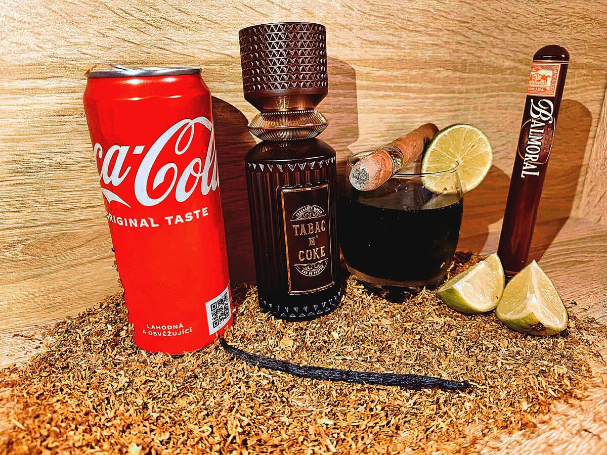 عطر ادکلن تابک ان کوک فریگرنس ورد - TABAC N' COKE Fragrance World - بررسی، قیمت و خرید