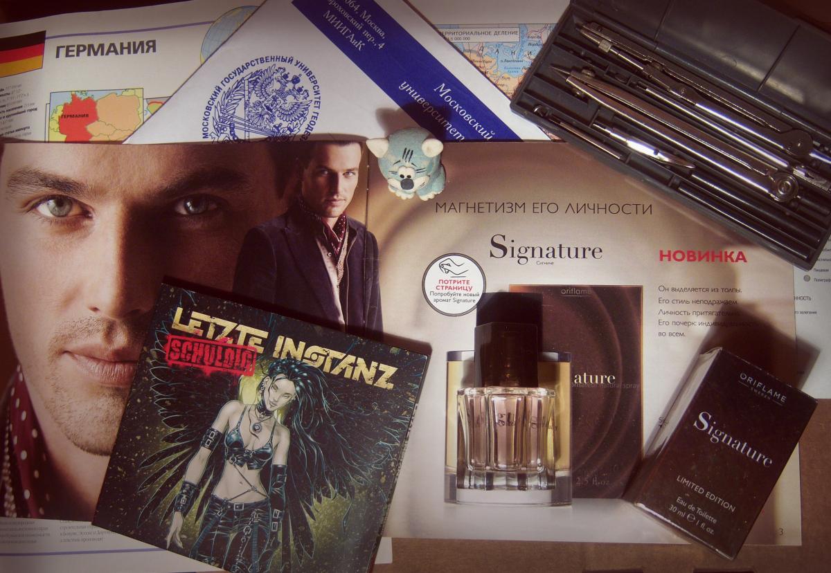 عطر ادکلن ساینچر اریفلیم - Signature Oriflame - بررسی، قیمت و خرید